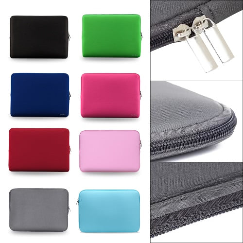 Zipper Soft Sleeve Bag Case 15-inch 15" 15.6" for MacBook Pro Retina Ultrabook Laptop Notebook Portable