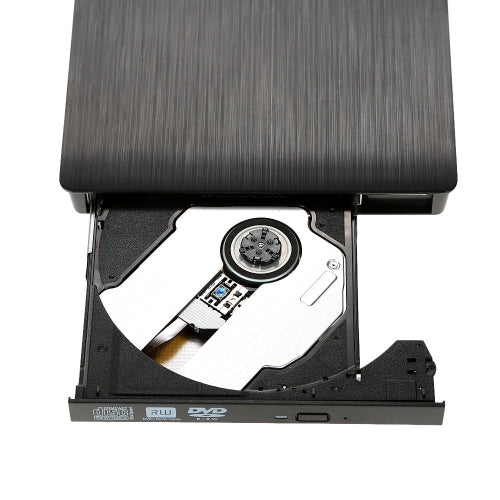 مشغل قارئ محرك أقراص USB 3.0 DVD RW CD قابل للنقل فائق النحافة لنظام التشغيل Linux Windows Mac OS