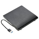 Ultra Slim Portable USB 3.0 DVD RW CD Writer Drive Burner Reader Player for Linux Windows Mac OS