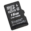 Kingston Class 4 8G 16GB MicroSDHC TF Flash Memory Card 4MB/s Speed