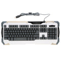 FOREV USB Wired Professional Gaming Imitation Mechanical Keyboard 19 Key Anti Ghosting with Backlit for PC Laptop Desktop