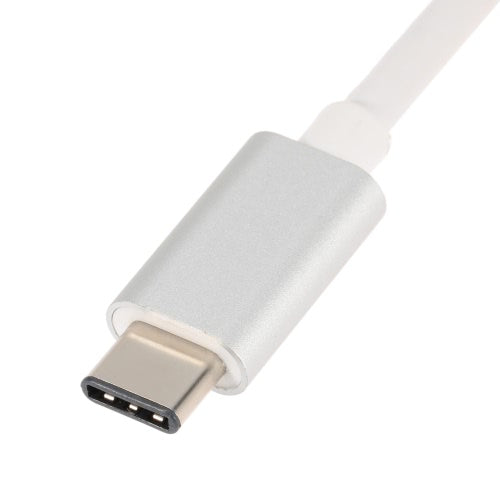 كابل بيانات من الألومنيوم USB 3.1 Type-C USB-C إلى Mini DisplayPort MDP Mini DP 1080p HDTV Hub لجهاز MacBook الجديد 12 بوصة Google Chromebook Pixel