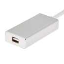 Aluminum USB 3.1 Type-C USB-C to Mini DisplayPort MDP Mini DP 1080p HDTV Hub Adapter Data Cable for New MacBook 12" Google Chromebook Pixel