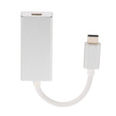 Aluminum USB 3.1 Type-C USB-C to Mini DisplayPort MDP Mini DP 1080p HDTV Hub Adapter Data Cable for New MacBook 12" Google Chromebook Pixel