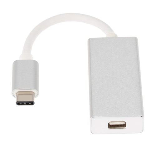 كابل بيانات من الألومنيوم USB 3.1 Type-C USB-C إلى Mini DisplayPort MDP Mini DP 1080p HDTV Hub لجهاز MacBook الجديد 12 بوصة Google Chromebook Pixel