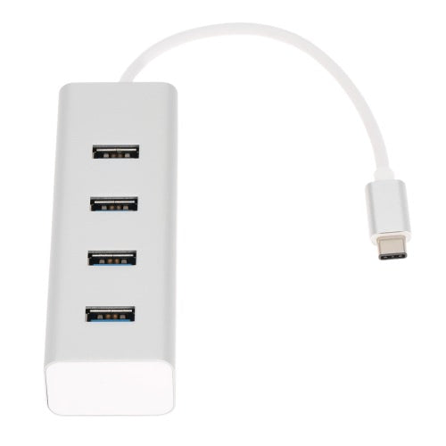 كابل بيانات USB 3.1 Type-C إلى 4 USB 3.0 OTG Hub لجهاز MacBook الجديد 12 بوصة Google Chromebook Pixel Nokia N1 Tablet