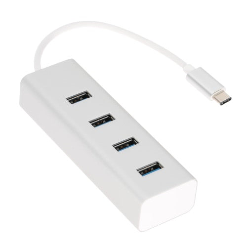 كابل بيانات USB 3.1 Type-C إلى 4 USB 3.0 OTG Hub لجهاز MacBook الجديد 12 بوصة Google Chromebook Pixel Nokia N1 Tablet