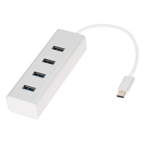 كابل بيانات USB 3.1 Type-C إلى 4 USB 3.0 OTG Hub لجهاز MacBook الجديد 12 بوصة Google Chromebook Pixel Nokia N1 Tablet