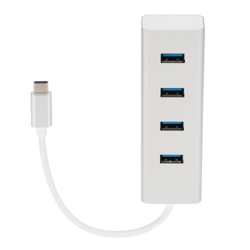 كابل بيانات USB 3.1 Type-C إلى 4 USB 3.0 OTG Hub لجهاز MacBook الجديد 12 بوصة Google Chromebook Pixel Nokia N1 Tablet