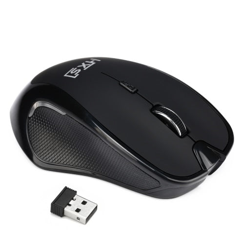 2.4GHz Wireless 2400DPI/CPI 6D Button Optical Mouse/Mice Adjustable USB Receiver for Mac PC Laptop Home Office