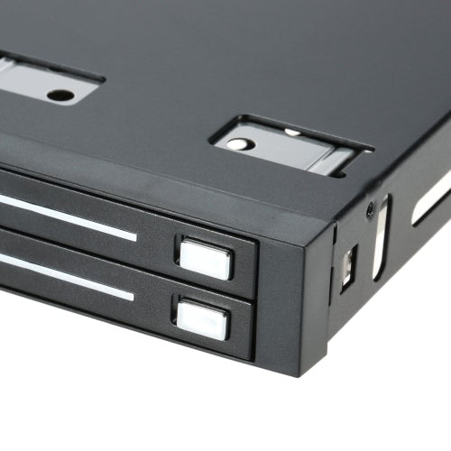 Dual Bay 2.5" Inch SATA III Hard Drive HDD & SSD Tray Caddy Internal Mobile Rack Enclosure Docking Station Hot Swap