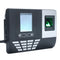 Face Fingerprint Password Attendance Machine Employee Checking-in Payroll Recorder 2.8 inch LCD Screen DC 5V Facial Recognition Time Attendance Clock