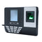 Face Fingerprint Password Attendance Machine Employee Checking-in Payroll Recorder 2.8 inch LCD Screen DC 5V Facial Recognition Time Attendance Clock