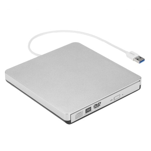 USB 3.0 Portable Ultra Slim External CD-RW DVD-RW CD DVD ROM Player Drive Writer Rewriter Burner for iMac/MacBook/MacBook Air/Pro Laptop PC Desktop