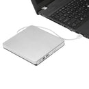 USB 3.0 Portable Ultra Slim External CD-RW DVD-RW CD DVD ROM Player Drive Writer Rewriter Burner for iMac/MacBook/MacBook Air/Pro Laptop PC Desktop