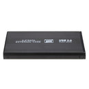 Portable Superspeed USB 3.0 HDD SSD SATA External Aluminum 2.5" Hard Drive Disk Box Enclosure Case up to 1TB