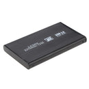 Portable Superspeed USB 3.0 HDD SSD SATA External Aluminum 2.5" Hard Drive Disk Box Enclosure Case up to 1TB