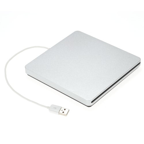 USB 2.0 Portable Ultra Slim External Slot-in CD DVD ROM Player Drive Writer Burner Reader for iMac/MacBook/MacBook Air/Pro Laptop PC Desktop