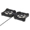 Mini Portable Folding Foldable USB Dual Fan Cooler Cooling Pad for PC Laptop Notebook 7"~15"