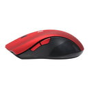 HXSJ Ergonomic Optical Office 2.4G Wireless Gaming Mouse Mice Adjustable 2400 DPI with 6 Buttons for Mac Laptop PC Notebook Computer