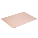 Aluminum Alloy Surface Micro Sand Blasting Gaming Mouse Pad Non-slip Base Dual Sides Available Game Office Mice Mat