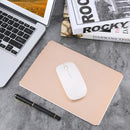 Aluminum Alloy Surface Micro Sand Blasting Gaming Mouse Pad Non-slip Base Dual Sides Available Game Office Mice Mat