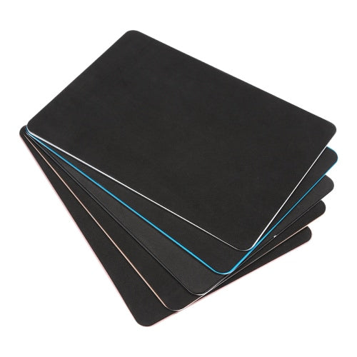 Aluminum Alloy Surface Micro Sand Blasting Gaming Mouse Pad Non-slip Base Dual Sides Available Game Office Mice Mat