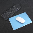 Dual Sides Available Aluminum Alloy Surface Micro Sand Blasting Gaming Mouse Pad Non-slip Base Game Office Mice Mat