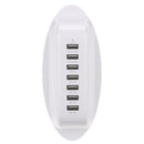 7 Ports USB Desktop Charger Adapter Hub Multi Port USB Wall Charger Dock Station with Intelligent IC Auto Detect Tech