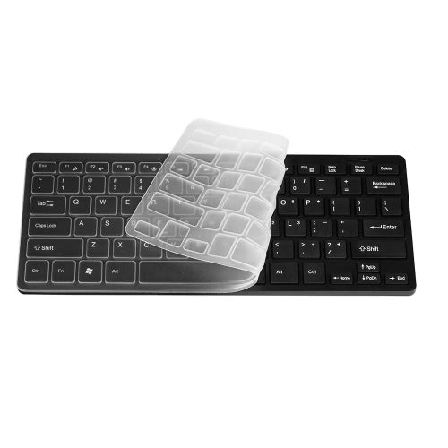 2.4GHz Ultra Thin Wireless Keyboard Mouse Combo With Protective Cover