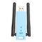 WD-R603U 300Mbps Wireless Range Extender USB WiFi Repeater Signal Booster Amplifier Dual Antennas Blue with Black