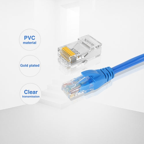 كابل تصحيح الشبكة 3 FT Cat6 550MHz 10Gbps RJ45 سلك شبكات الكمبيوتر