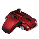 2.4G Wireless Car Mouse USB Computer Mice Car Shape 1000 DPI with LED Light Receiver for PC Laptop Red