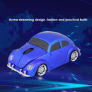 2.4G Wireless Car Mouse USB Computer Mice Car Shape 1000 DPI with LED Light Receiver for PC Laptop Red