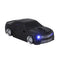 2.4G Wireless Car Mouse USB Computer Mice Car Shape 1000 DPI with LED Light Receiver for PC Laptop Black