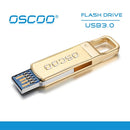 OSCOO USB 3.0 16GB/32GB/64GB محرك فلاش USB ذاكرة العصي قرص U دوار