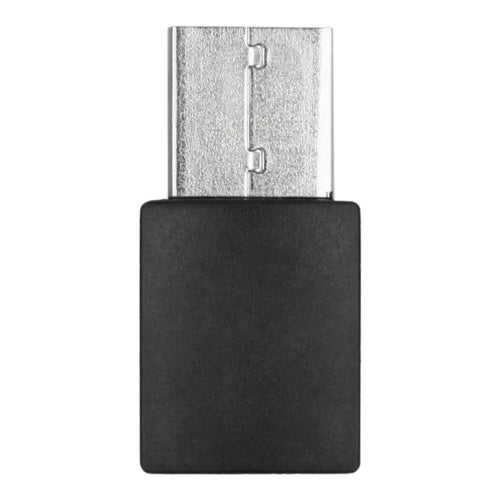 محول USB لاسلكي مزدوج النطاق 600 ميجابت في الثانية 2.4 جيجا هرتز + 5 جيجا هرتز هوائي واي فاي 802.11a/b/g/n/ac محول USB واي فاي لنظام التشغيل Mac Windows باللون الأسود