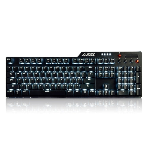 Ajazz AK35i / Ak35i RGB Mechanical Gaming Keyboard Switches Black / Blue / Brown / Red Axis Wired White LED Backlight Ergonomic Backlit Keyboard All-key Anti-ghosting PC Gamer Home Office