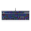 Motospeed CK103 104 Key NKRO USB Wired RGB Backlit Mechanical Gaming Keyboard Black Keycaps Blue Switch