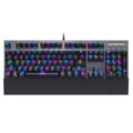 Motospeed CK108 104 Keys Blue Switch RGB Backlit Ergonomics Design Mechanical Gaming Wired Keyboard