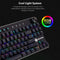 MAGIC-REFINER MK11 Mechanical Gaming Keyboard Wired USB and Wireless BT 3.0 RGB Backlight Switchable 87 keys Gaming Keyboard for Computer Gamer