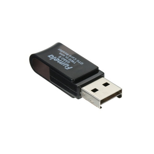 USB2.0 2 في 1 OTG قارئ بطاقات فلاش محرك عالي السرعة عالمي