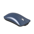 HXSJ T23 Dual Mode Wireless Mouse BT 4.0 2.4G Optical Mouse Ergonomic Rechargeable Mice 1600DPI(Blue)