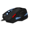 ZELOTES T-60 7200DPI Wired Gaming Mouse USB Computer LED Backlight Mice