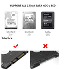 USB 3.0 حاوية القرص الصلب الخارجي USB 3.0 صندوق القرص الصلب الشفاف USB 3.0 مايكرو إلى SATA صندوق القرص الصلب 2 تيرا بايت القرص الصلب SSD / HDD