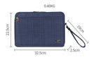 BUBM Nylon Laptop Sleeve NoteBook Bag Pouch Case for 13inch