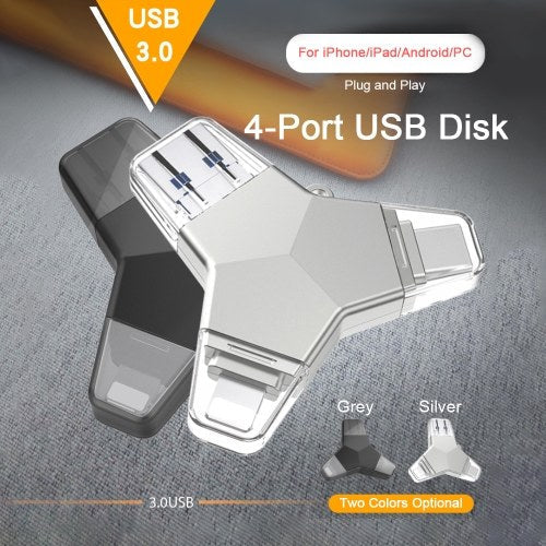 محرك فلاش USB 4 في 1