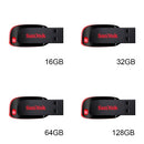 SanDisk CZ50 USB Flash Drive Cruzer Blade Pen Drives PenDrive Encryption Mini Memory Stick 8GB 16GB 32GB 64GB 128GB USB 2.0