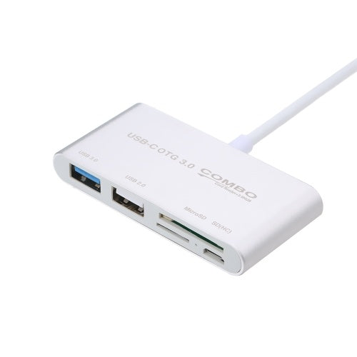 T-693 USB C USB 3.1 Type C HUB with Card Reader 5 in 1 USB-C Hub