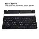 BK808 Mini Portable Wireless Folding Keyboard Dual Channel Foldable Keyboard